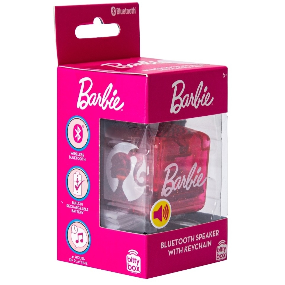 Barbie Bluetooth Speaker Keychain NIB
